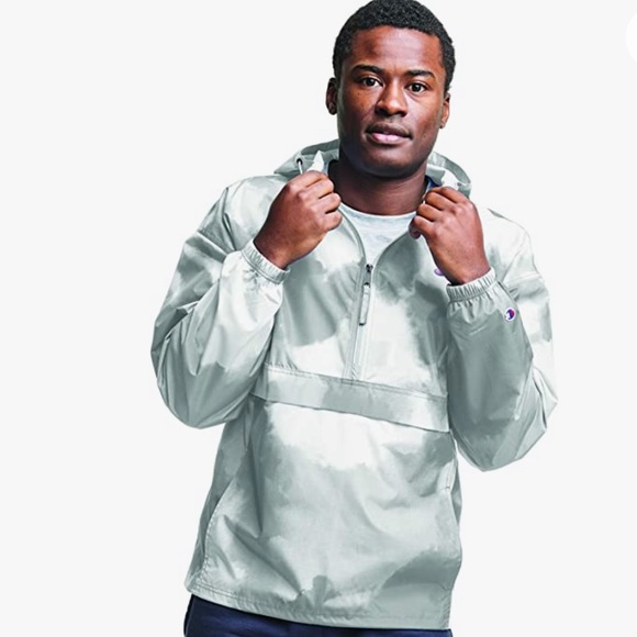 Champion Other - Champion Men Jacket-AOP White Tonal Wash Cloud
